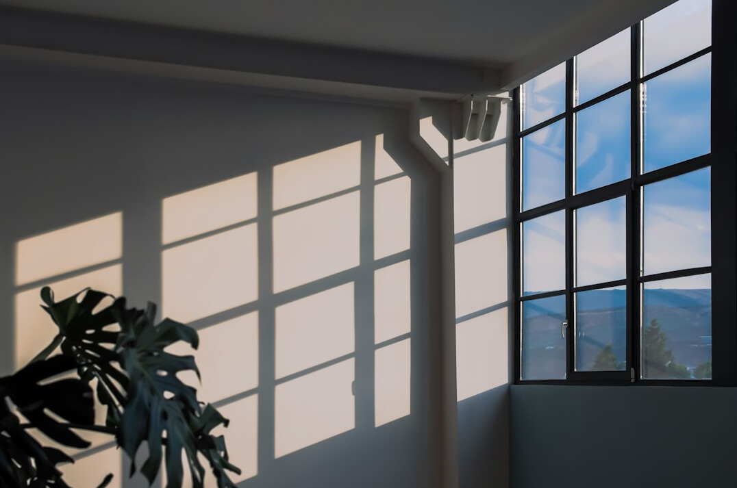 natural light window scene