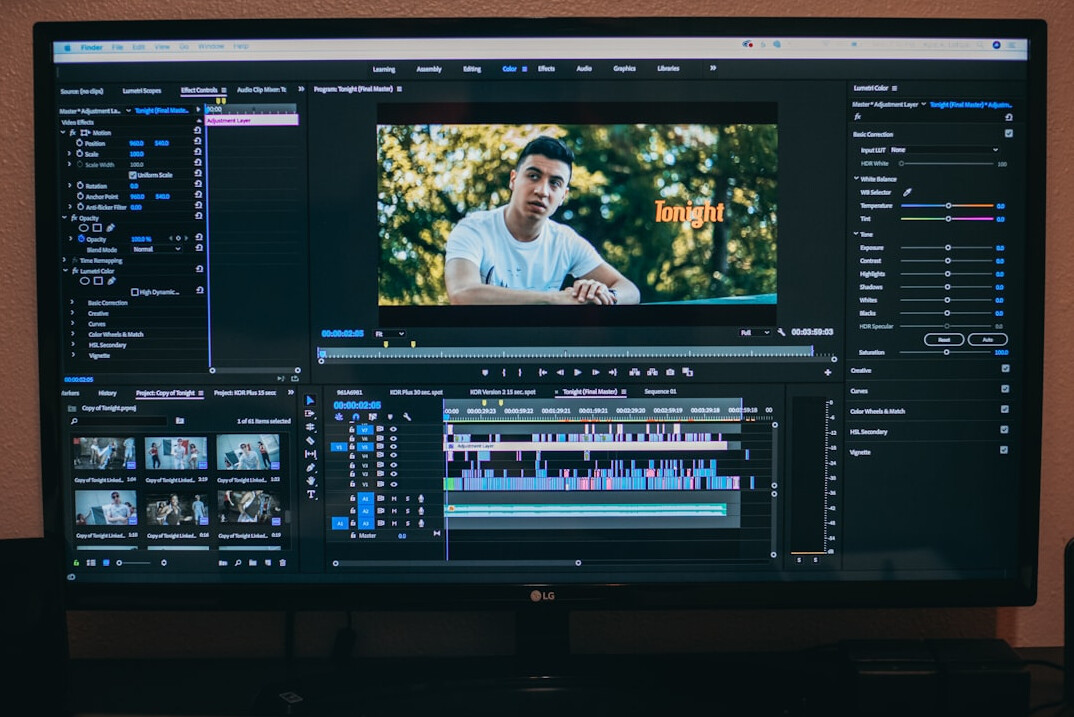 video editing software