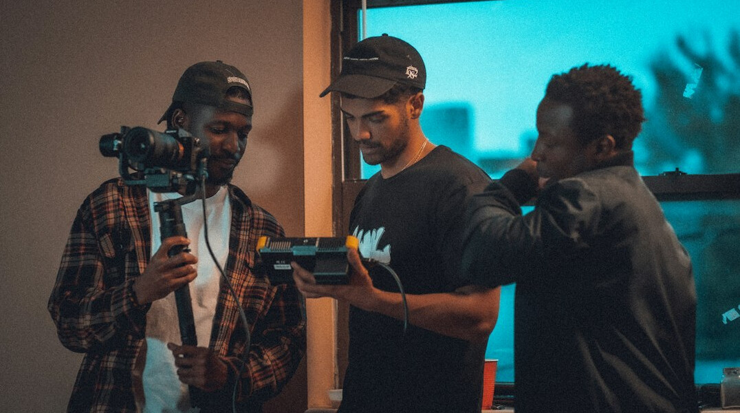 behind the scenes film set