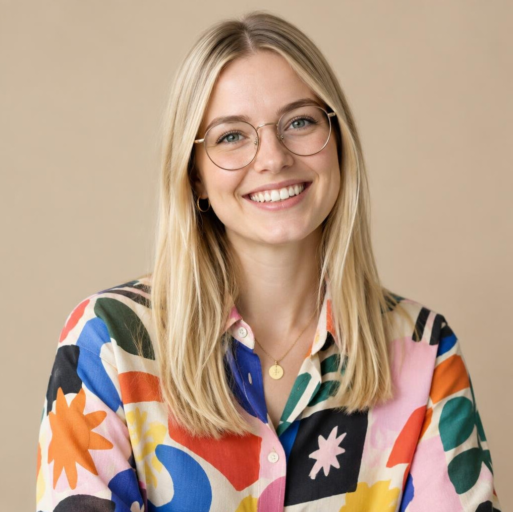 Studio portrait of a Swiss motion graphics designer