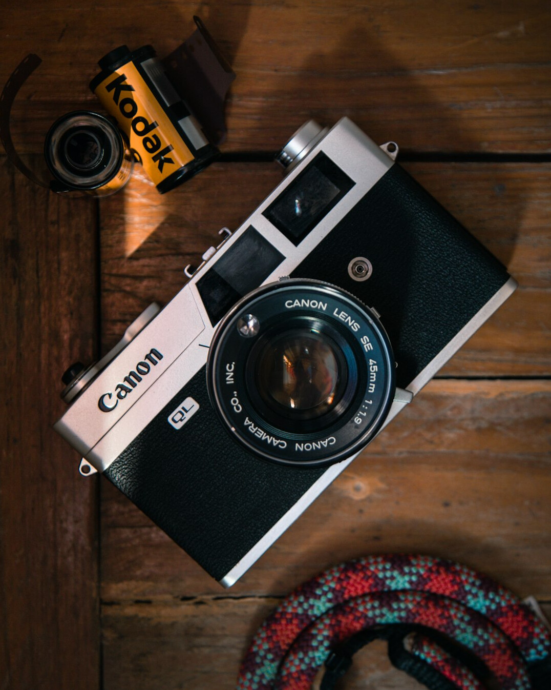 vintage film camera